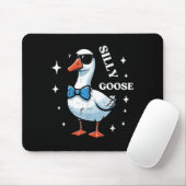 Gänsehube Krawatte Sungles Cool Alberne Animal Men Mousepad (Mit Mouse)