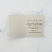 Gänsehuchdusche - Dankeschön Karte (Innenseite)