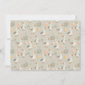 Gänsehuchdusche - Dankeschön Karte (Rückseite)