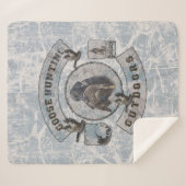 Gänsejagd Fleece Blanket Sherpadecke (Vorderseite (Horizontal))