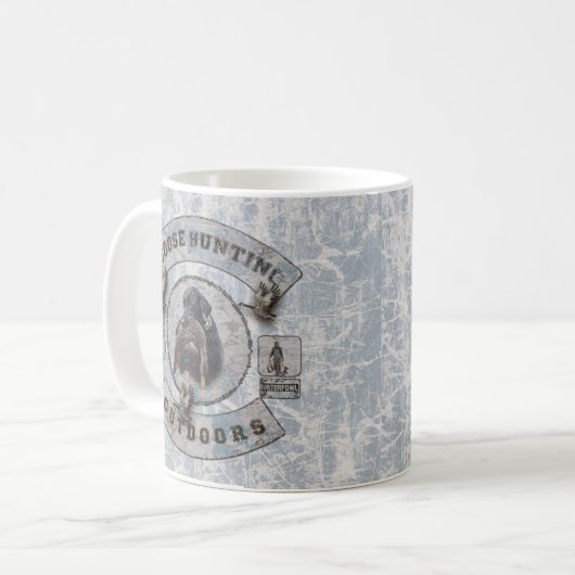 Gänsejagd Kaffeetasse (Vorderseite Links)