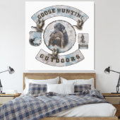 Gänsejägerplakat Leinwanddruck (Insitu (Schlafzimmer))