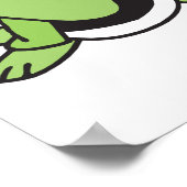 Gänsekröte Poster (Ecke)