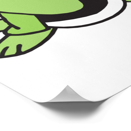 Gänsekröte Poster (Ecke)