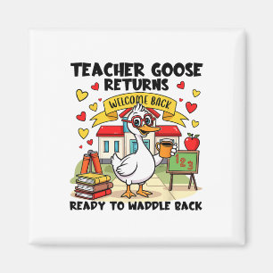 Gänselehrerin kehrt zurück magnet