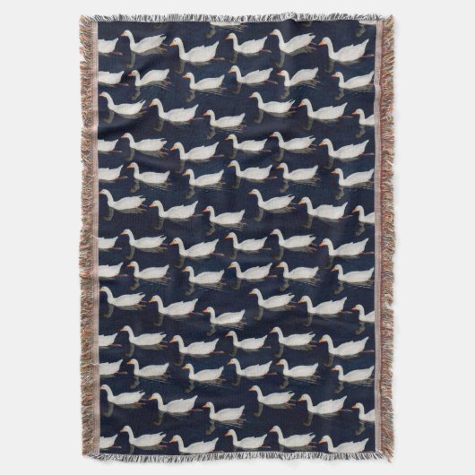 Gänsemuster Decke (Vorderseite Vertikal)