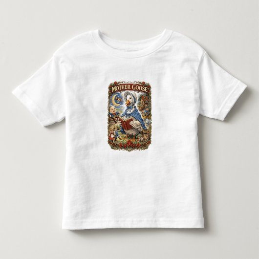 Gänsemutter Kleinkind T-shirt (Vorderseite)
