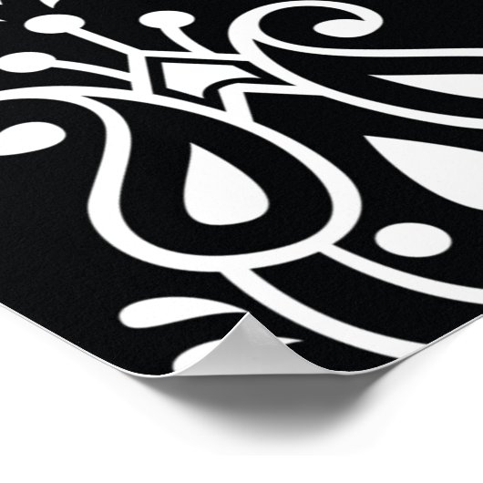 Gänsenahtlos Poster (Ecke)