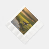 Gänsepapier und Servietten aus Party (Ecke)