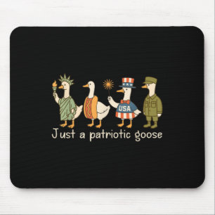 Gänseparade am 4. Juli Spaß Mousepad