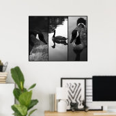 Gänseposter Poster (Heimbüro)