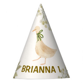 Gänserhymne Kinderzimmer Geburtstagsparty mit Mono Partyhütchen