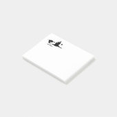Gänseschar Post-it Klebezettel (angewinkelt)