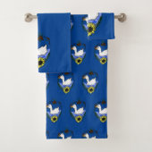 Gänseschwimmen  badhandtuch set (Insitu)