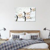 Gänseschwimmen Leinwanddruck (Insitu (Schlafzimmer))