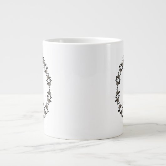 Gänsesymbol Jumbo-Tasse (Vorderseite)