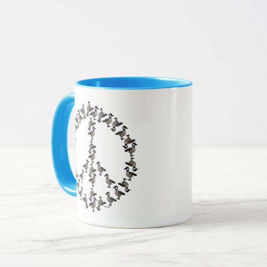 Gänsesymbol Tasse (Vorderseite Links)
