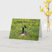 Gänsevater Karte (Gelbe Blume)