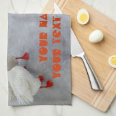 Gänseweiß Geschirrtuch (Viertel Falte)