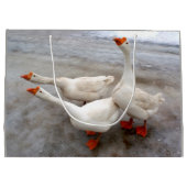 Gänseweiß Große Geschenktüte (Rückseite)