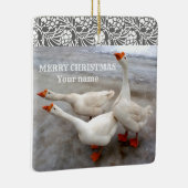 Gänseweiß   keramikornament (Rechts)