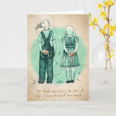 Gänskarte Karte (Gelbe Blume)