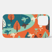 Gänswald: Vintage Naturlandschaft Case-Mate iPhone Hülle (Rückseite (Horizontal))