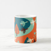 Gänswald: Vintage Naturlandschaft Kaffeetasse (Mittel)