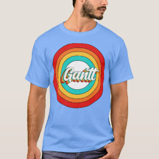 Gantt Name Shirt Vintag Gantt Circle