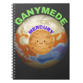 Ganymede vs Mercury | Space Science  Notizblock (Vorderseite)