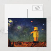 Ganz allein postkarte (Vorne/Hinten)