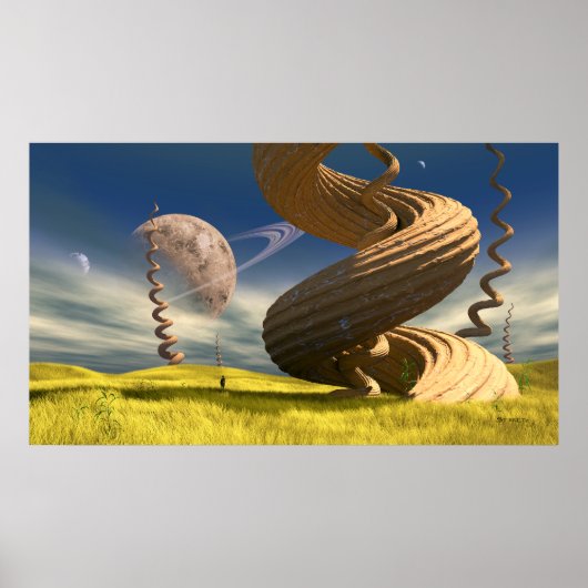 Ganz am Watchtower 3 Poster (Vorne)