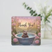 Ganz besonders Adorable Baby Dankeschön Card (Stehend Vorderseite)