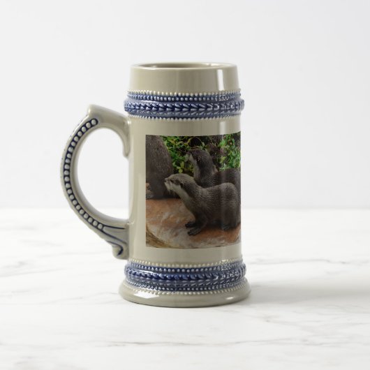 Ganz bis Niedlich, Otter, Bier Stein Tasse (Links)