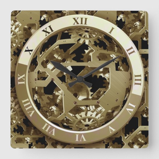 Ganz Coole, transparente Uhr (Vorderseite)