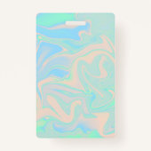 Ganz eigenhändig geschriebe schillernde ausweis (Rückseite)