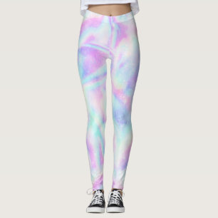 Ganz eigenhändig geschrieber Einhorn-Galaxie-Druck Leggings