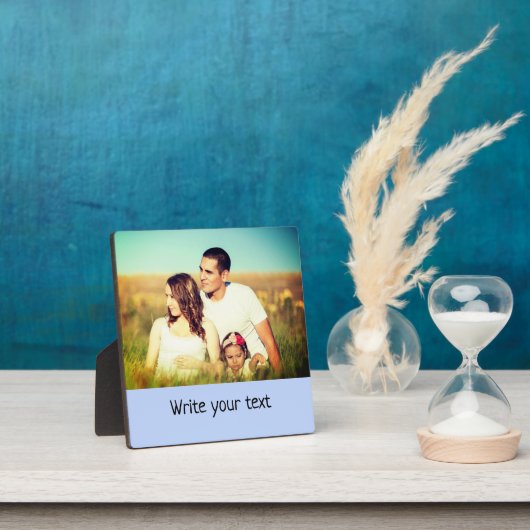 Ganz einfach, fügen Sie Ihren Text Foto Weihnachte Fotoplatte (InSitu)