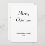 ganz einfach hinzufügen Ihre Text Weihnachten pers (Vorne/Hinten)