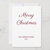 ganz einfach hinzufügen Ihre Text Weihnachten pers (Vorderseite)