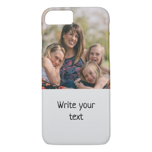 ganz einfach hinzufügen Sie Ihre Foto Weihnachten Case-Mate iPhone Hülle (Rückseite)