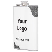 ganz einfach Ihren Namen MONOGRAM TRAUZEUGE Fl Flachmann (Links)