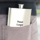 ganz einfach Ihren Namen MONOGRAM TRAUZEUGE Fl Flachmann (Beispiel)