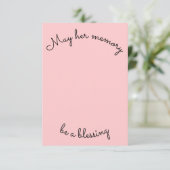 Ganz einfach, ob ihr Gedächtnis eine Glückskarte i Dankeskarte (Stehend Vorderseite)