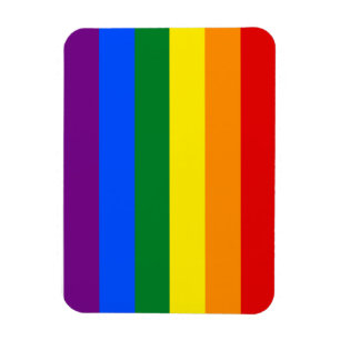 Ganz Gay Pride Flagge Magnet