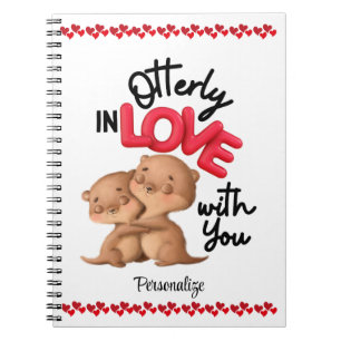 Ganz in Liebe mit Ihnen! - Niedlicher Valentinstag Notizblock