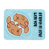 Ganz in Liebe mit Ihrem Magnet (Horizontal)