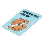 Ganz in Liebe mit Ihrem Magnet (Linke Seite)