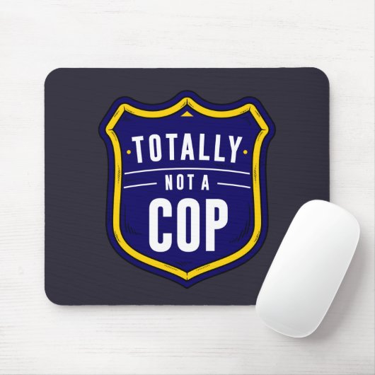 Ganz kein Polizist Mousepad (Mit Mouse)