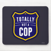 Ganz kein Polizist Mousepad (Vorne)